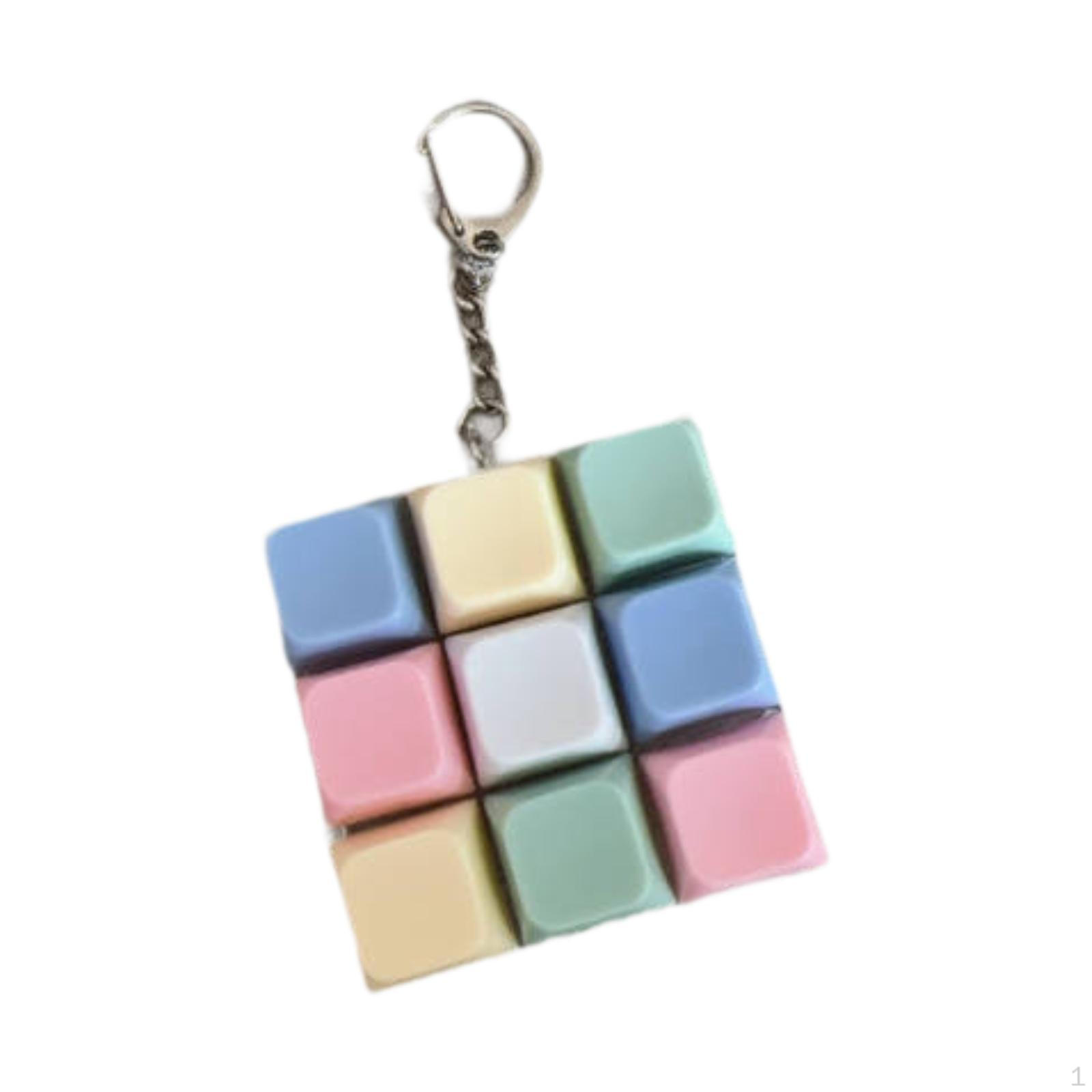 

Брелок для ключей Клавиатура Расслабляющая игрушка Легкая Сенсорная Креативная Клавиши Кнопки Фиджет