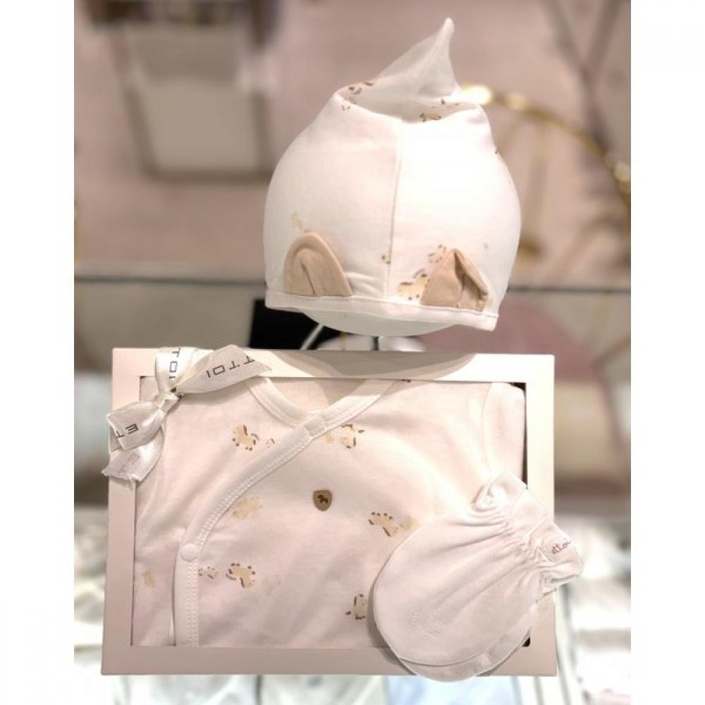 

Ettoi Holic Baenaesuit X Hat X Mittens Set 07t117901s1 white/3M(60)