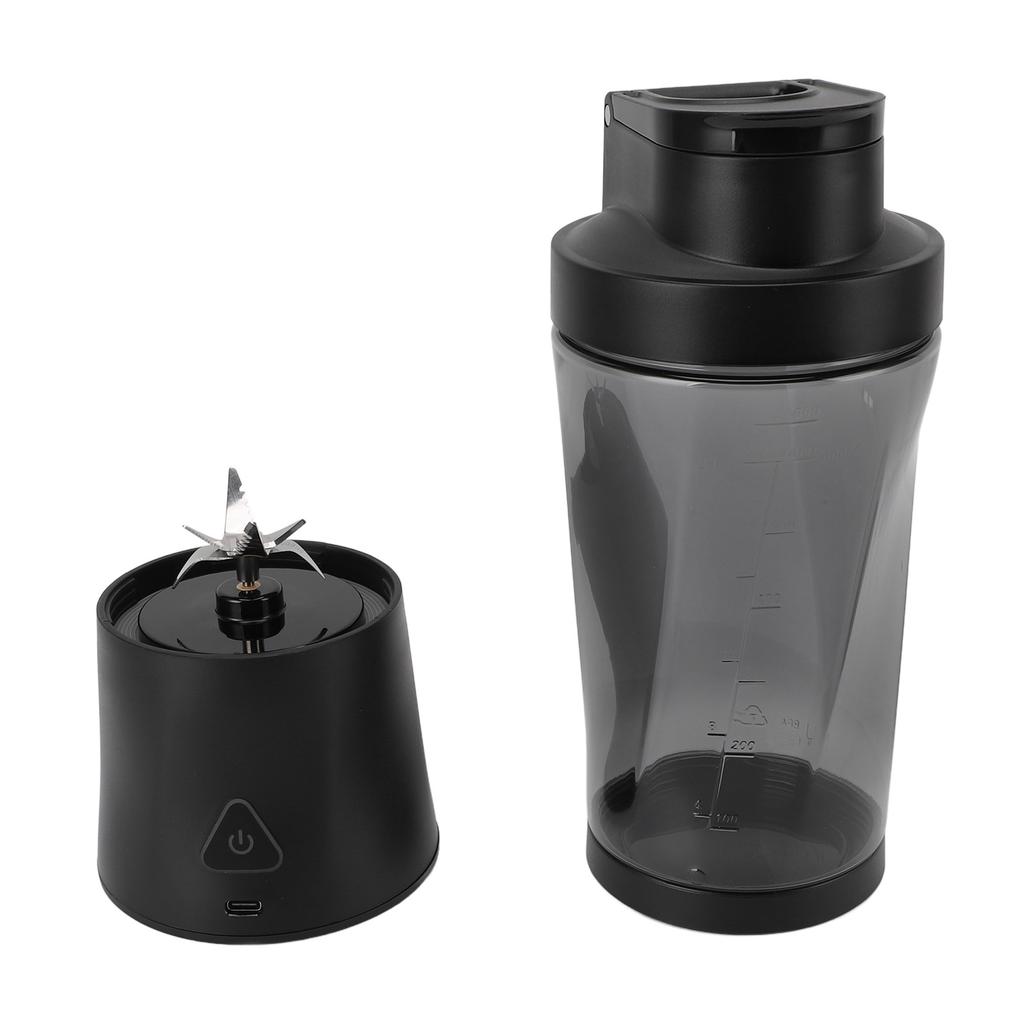 Personal Blender 6000mAh USB Rechargeable 6 Blades Self Cleaning Portable Juicer with Lid for