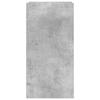 Plant Stand 2 pcs Concrete Grey 30 x 30 x 60 cm Engineered Wood