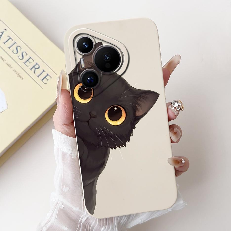 For Huawei Pura 70 Pro 5G Case Cute Cartoon Cover Shockproof Soft TPU Phone Cases For Huawei Pura 70 Pro Plus Pura70 Pro+ Fundas