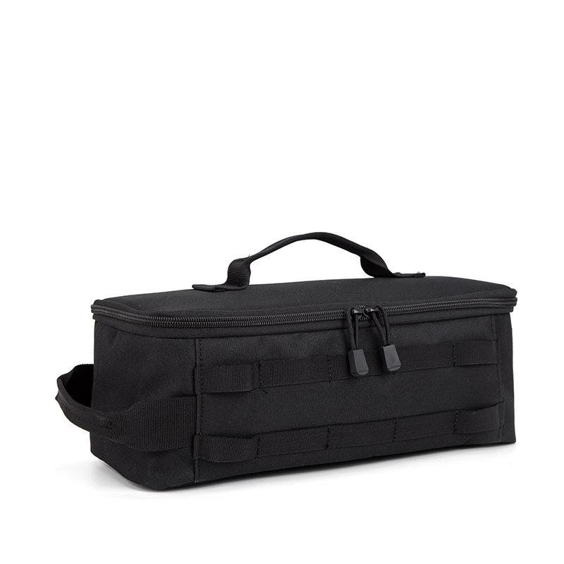 Camping Gas Tank Storage Bag Outdoor Large Capacity Cooking Stove Storage Case Ground Nail Tool Container Utensils Kit Organizer