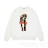 Mens Oversized Cotton Hoodie With Letter Print Streetwear Style Winter Loose Fit Pullover