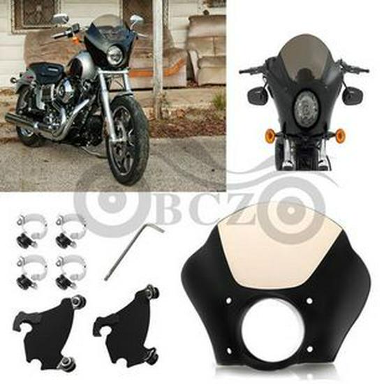 Harley Cruiser Retro Motorcycle Seat with Movable Bracket
