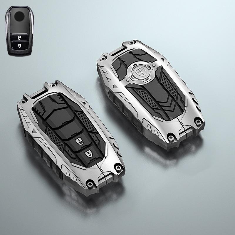 Zinc Alloy Car Key Cover Case For Toyota Bz3 Asia Dragon Car Shell Yize C-Hr Prado Sienna Crown Kluger Harrier