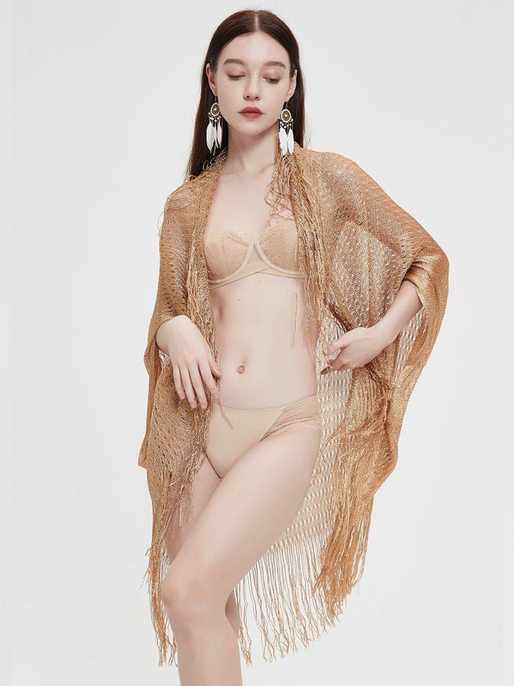 New Knitted Hollow Summer Elegant Women Scarf Bikini Cover Up Poncho Female Capa Para Mujer Scarve Sarong Beach Wrap Shawl