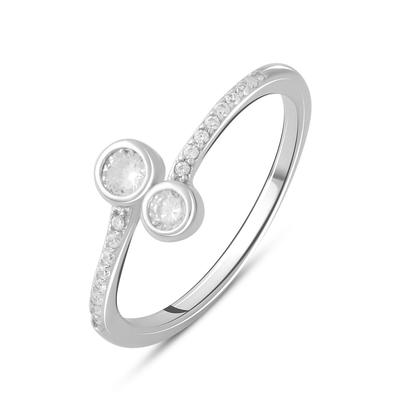 Silver Ring with Cubic Zirkonia (2081609)
