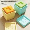 Freezer Safe Silicone Pods Food Grade Molds, Large Capacity 6 Compartments Meal Molds for Babies Prep Containers, Leak-proof Reusable Storage