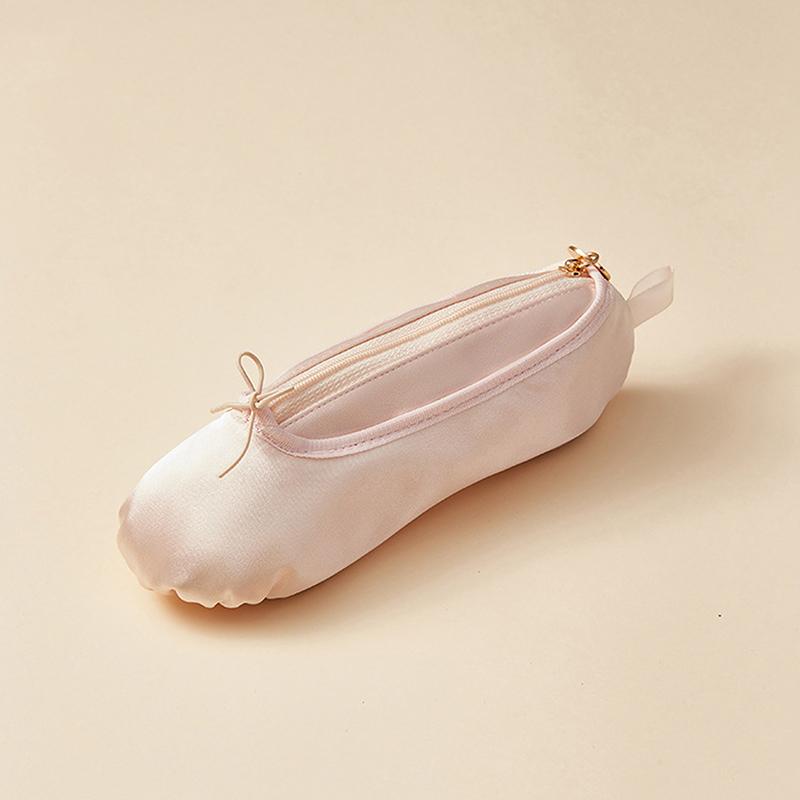 Пенал для балетных туфель большой емкости, косметичка, милый дизайн, пенал-балерина, настольный органайзер, школьный пенал розовый