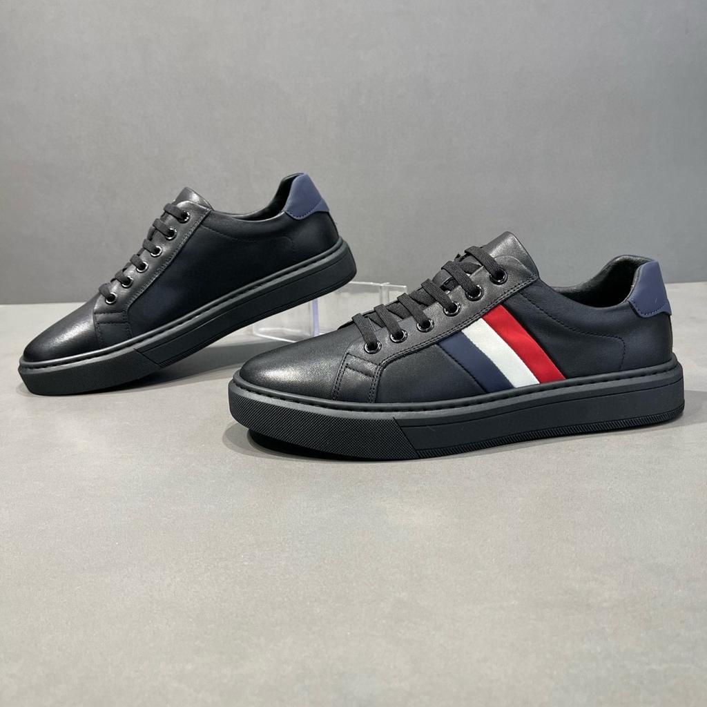 Men'S Leather White Shoes Spring Men'S Trendy Shoes Fashion Trend Boys Flat Shoes Versatile Casual Shoes