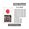 Engine Ignition Start Stop Button OFF Switch Cover Trim For 1 5 6 7 X3 X4 Series F52 G30 G31 G01 G08 G02 G32 G11 G12