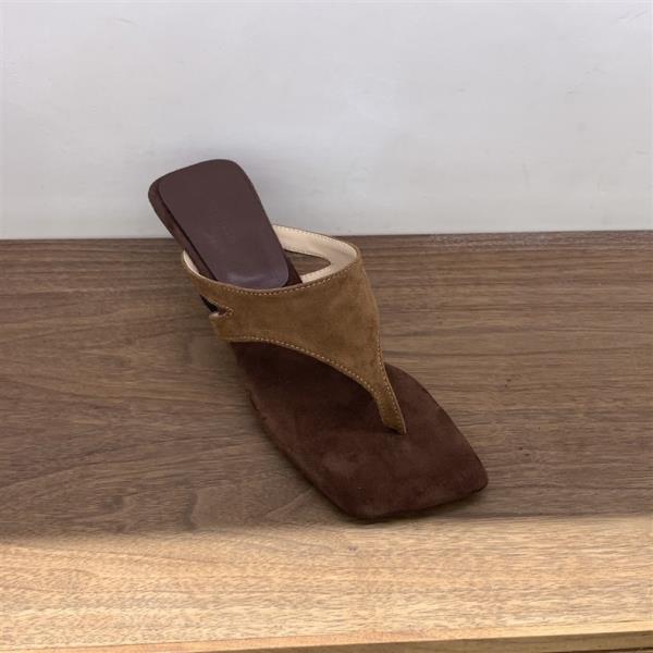 Fashion Low Slippers Women Summer Shoes On A Wedge Slides Pantofle Rubber Flip Flops Heeled Mules 2025 Silver Hawaiian High Cotton Fabri