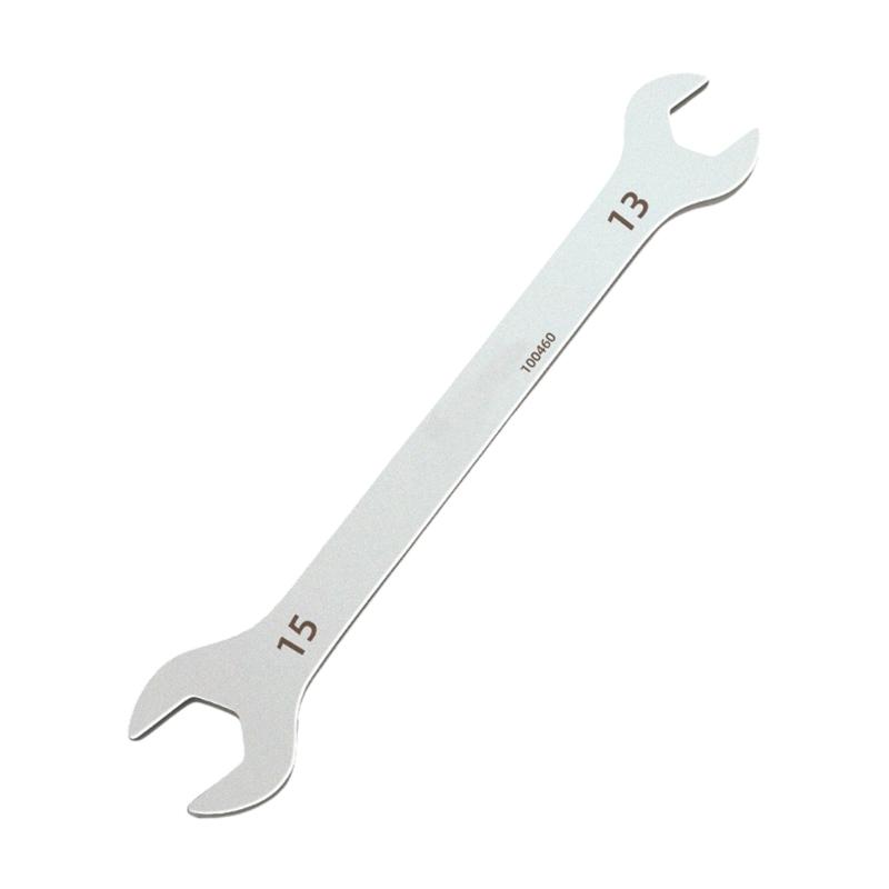 Double Headed Slim Wrench Open End Spanner High Strength Carbon Steel Repair Tool for Tight Space and Various Nut Size