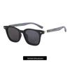 Wood Grain Polarized Sunglasses for Women & Men – UV Protection, High-End Driving, Stylish for Square & Round Faces