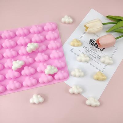 36 Cavities Cloud Shape Silicone Mold Fondant Cake Decor Diy Jelly Ice Cube Pudding Baking Tool Epoxy Resin Mold Bakeware