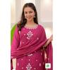 Women Designer Embroidered Salwar Kameez Kurti Set Indian Bollywood Top Tunic Kurti Dress