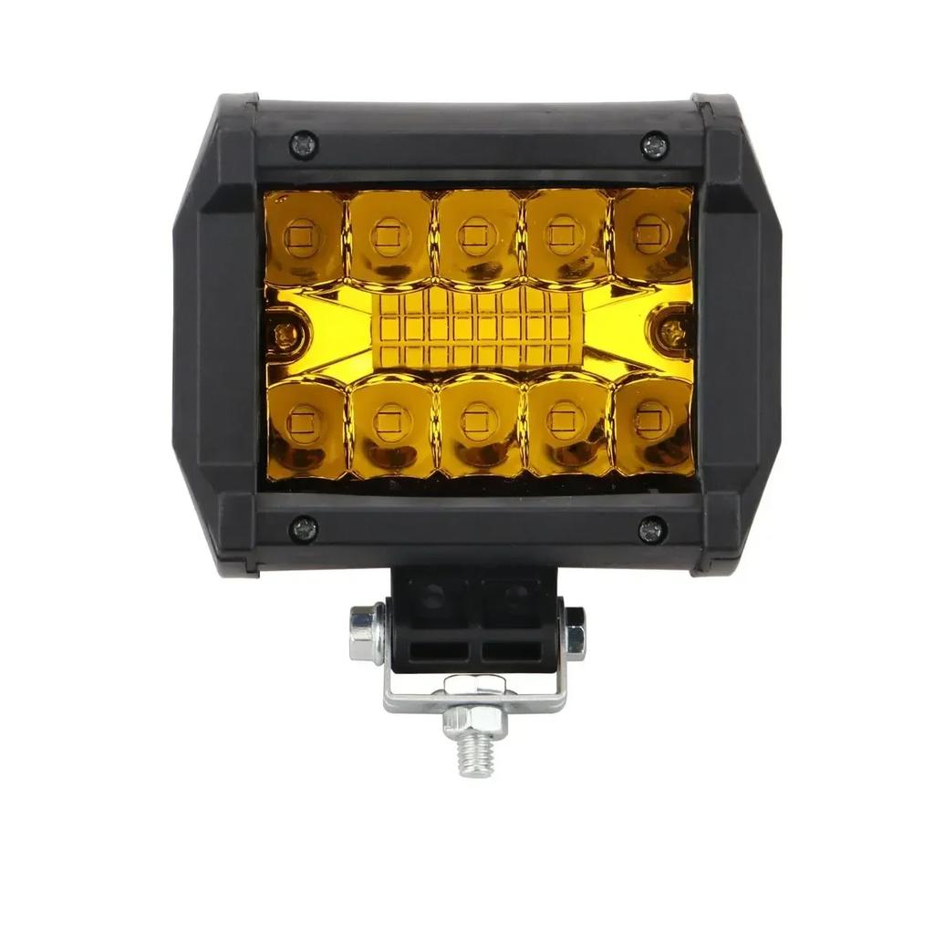 NEW 1PCS 60W Offroad LED Work Light 12V Spot Flood Combo Pods For SUV ATV Truck Boats Car LED Headlights Fog Lamps Accessories