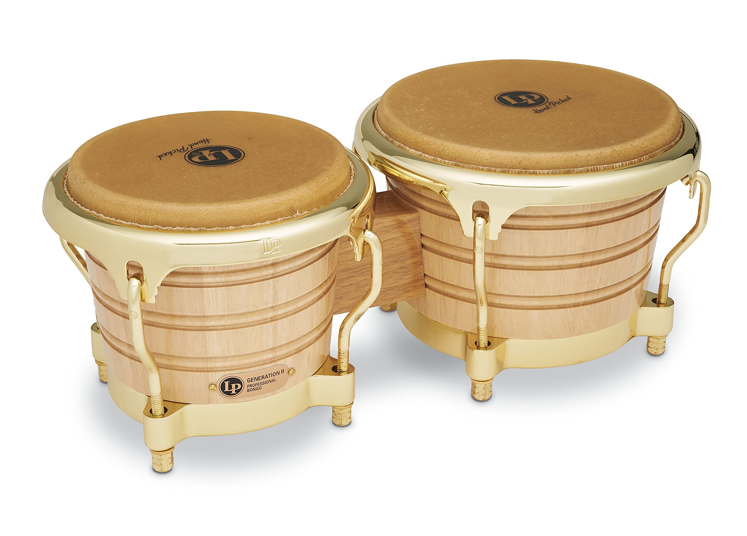 

LP Bongos Generation Wood Bongos Comfort II Rims II® Curve® LP201AX-2AW