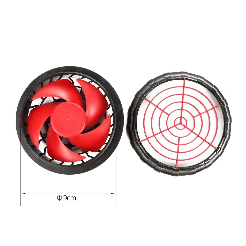 Heat Relief Cooling Clothing Fan Personal Air Conditioning Fan Air Conditioning Cooling 360 Degree Whirlwind Cycle Work Clothes