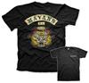 Unisex Shirt Cotton Oversize Large Size Mayans M.C. Sons Of Anarchy Front Back Patch Biker Motorrad M Nner Men T-Shirt