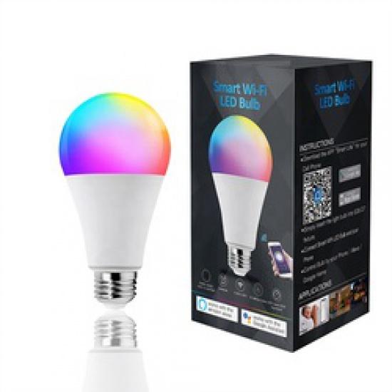 

2023 популярные светодиодные лампы Bluetooth 9 Вт RGB Smart LED Light Bulbs Alexa и