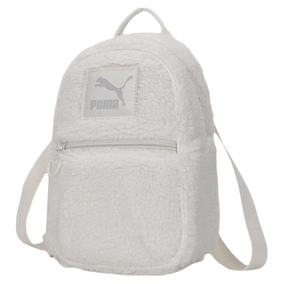 New PUMA Sherpa Backpack Mini Women's White 078190-03