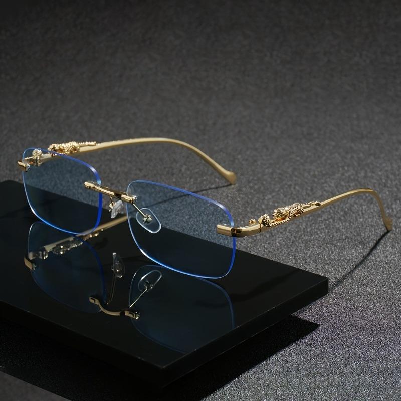 Slim Frame Fashion Glasses for Men and Women - Lightweight Luxury Design Stylish Accessories Minimalist Eyewear