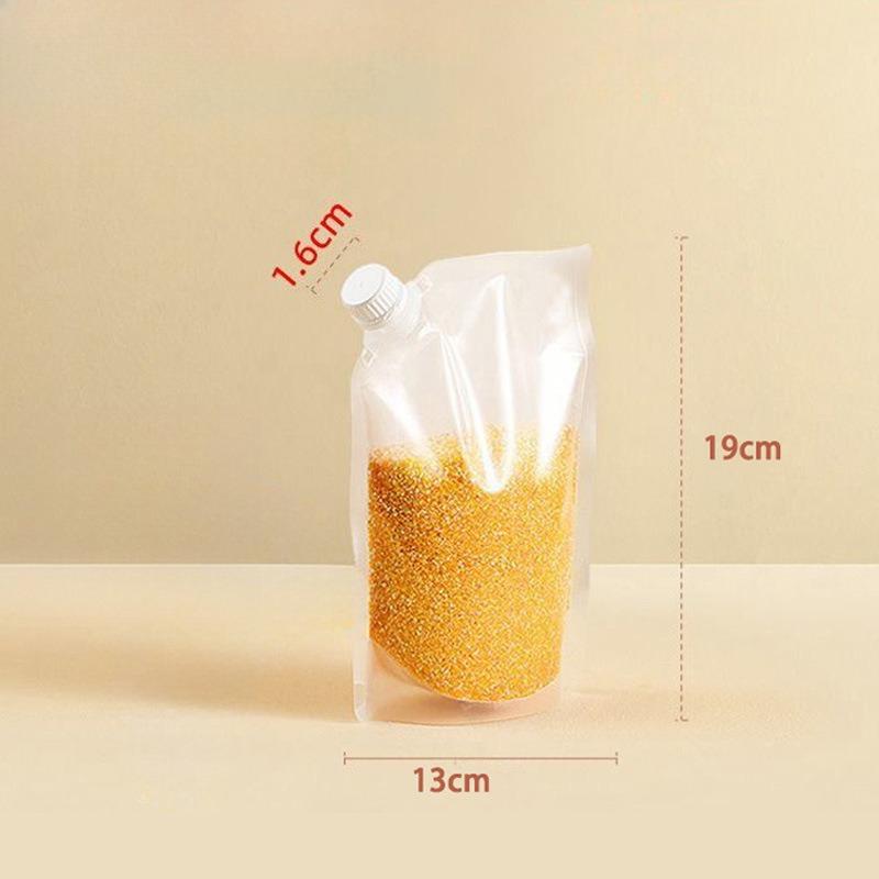 Grain Storage Sealed Bags, Grain Storage Bags, Hand-held Spout Bags, Household Rice Portioning Bags