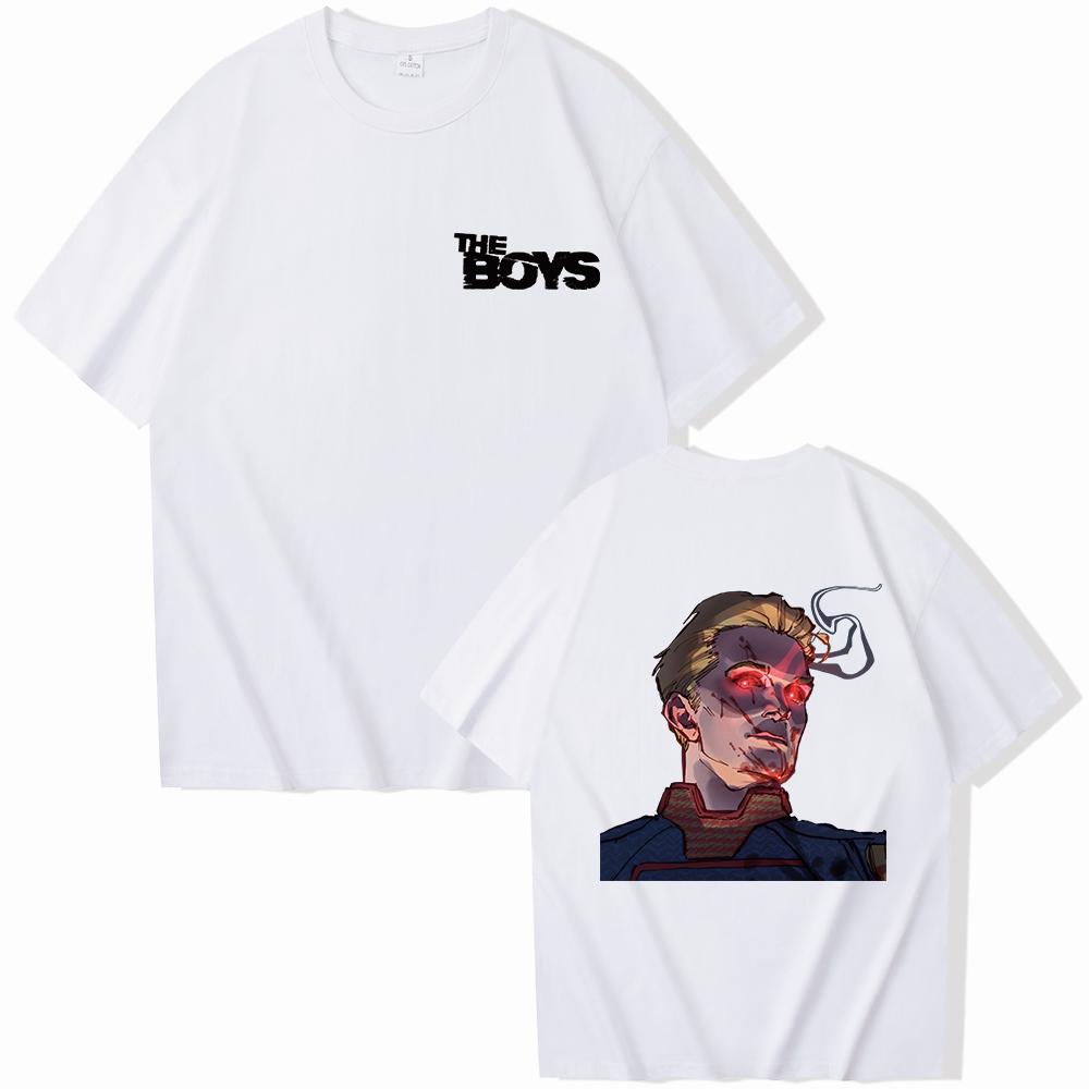 The Boys Tshirts Mens TV Show Starlight Women T-Shirts Homelander Funny T Shirt Cotton Fashion  Designer Male Clothes Tops Tees