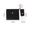 1PCS Mask Storage Folder Hand Sanitizer Leather Cover Set Foldable Mask Temporary Storage Folder