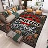 Martini LOGO Printed Carpet Living Room Bedroom Non-slip Carpets Yoga Mat Outdoor Carpet Kawaii Rug Area Rug Birthday Gift