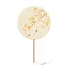 Silk Material Chinese Round Hand Fan Embroidery Design Cheongsam Tang Suit Fan  Wedding Ceremony