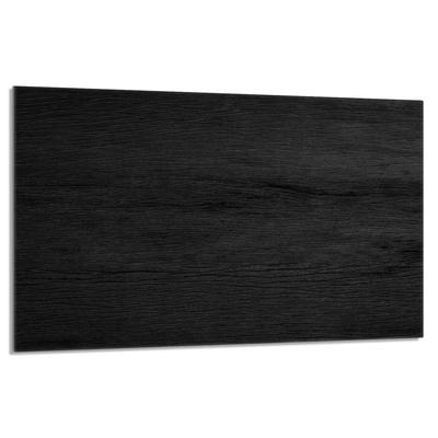 Schutzglasplatte für Kochfeld 80x52 Schwarz