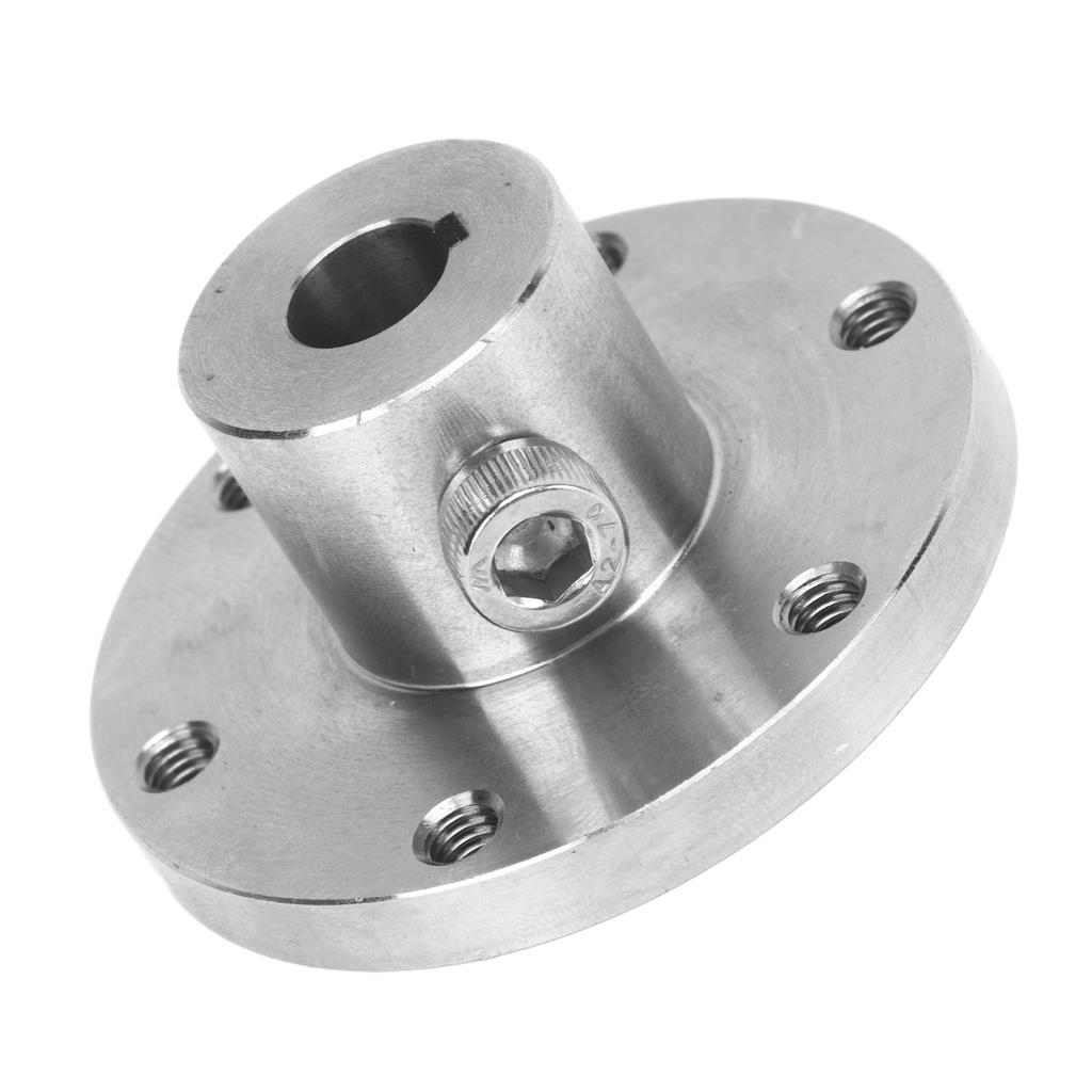 10mm Flange Coupling Connector High Strength Stainless Steel RC Shaft Coupling for DIY RC Model