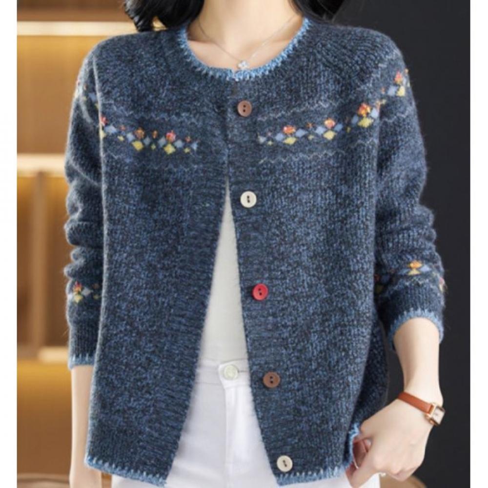 Rellawear Knit Cardigan 4 Color  Rlw240855