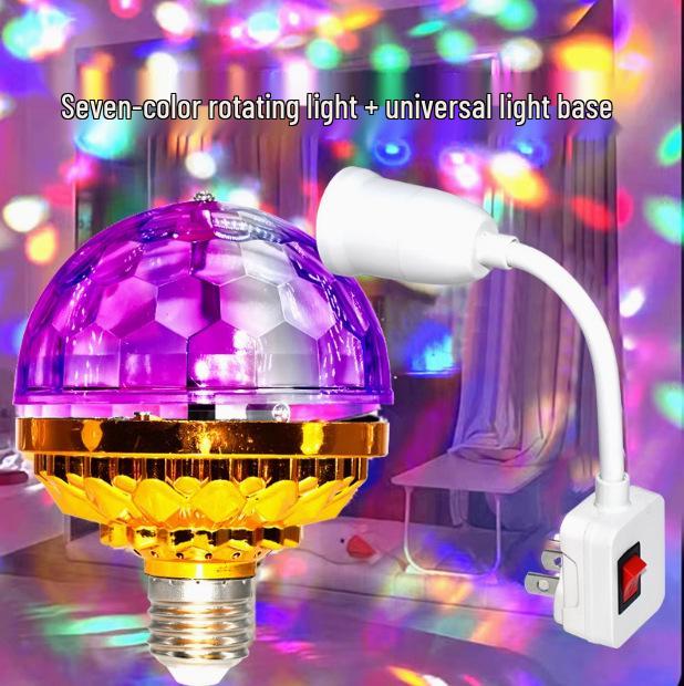 

Разноцветные вращающиеся диско стробоскопы - Лампы-шары для создания атмосферы для домашних танцев Default