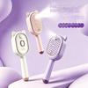  Pettine Elettrico Massaggiante 3 in 1 Auto-pulente con Spray Vapore e Cuscino d'Aria Antistatico per la Cura Quotidiana dei Capelli