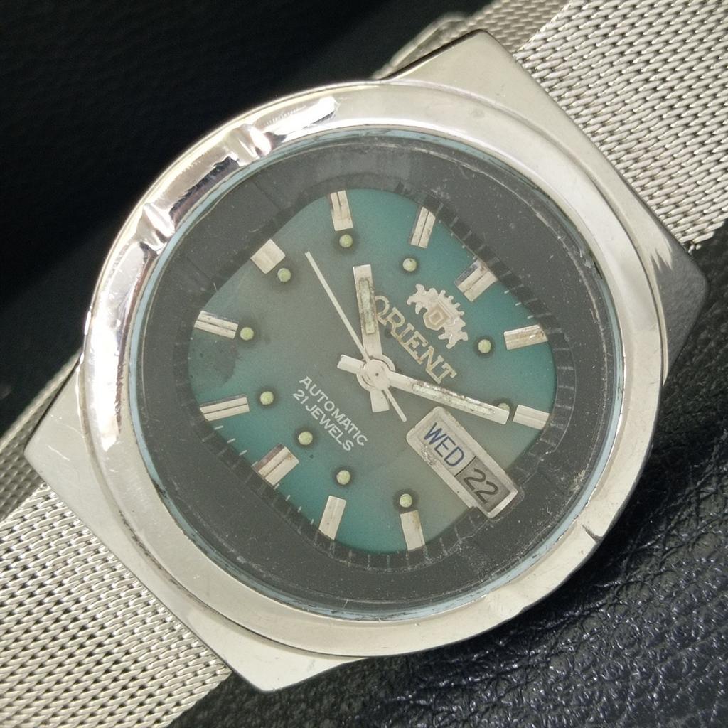 

Б/У ВИНТАЖНЫЕ МУЖСКИЕ ЧАСЫ ORIENT AUTOMATIC 46741 JAPAN С ОРИГИНАЛЬНЫМ ЦИФЕРБЛАТОМ a702260-5 R123-a702260