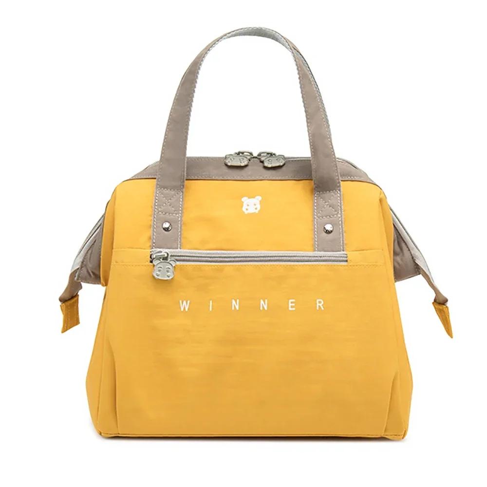 Thermo Lunch Bag Office Worker Bring Meal Pouch School Picnic Fruit Drink Snack Fresh-Keeping Package Accessories Supplies