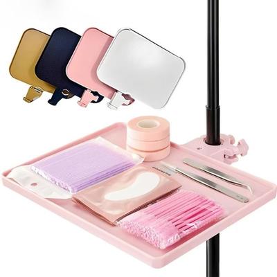 Verstellbarer Wimpernablagehalter Kunststoff-Clip-On Wimpernverlängerungswerkzeuge Wesentlicher Organizer Schönheitszubehör Wimpernverlängerungen