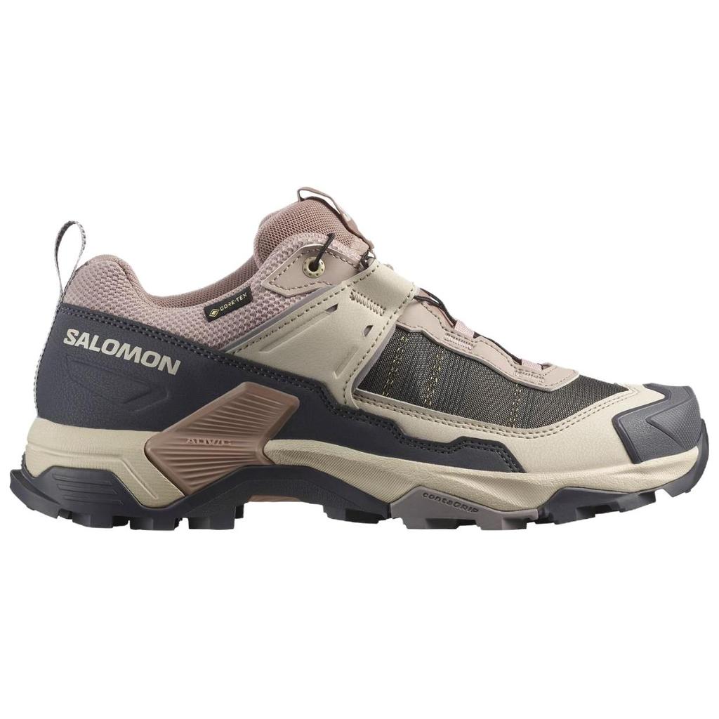 SALOMON X Ultra 5 Gtx Comfortable Versatile Non-Slip Supportive Traction Hiking Shoes Women Hiking Shoes Brown 478547