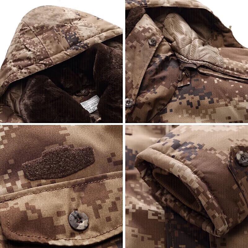 Men's Winter Military Hooded Parka & Pants