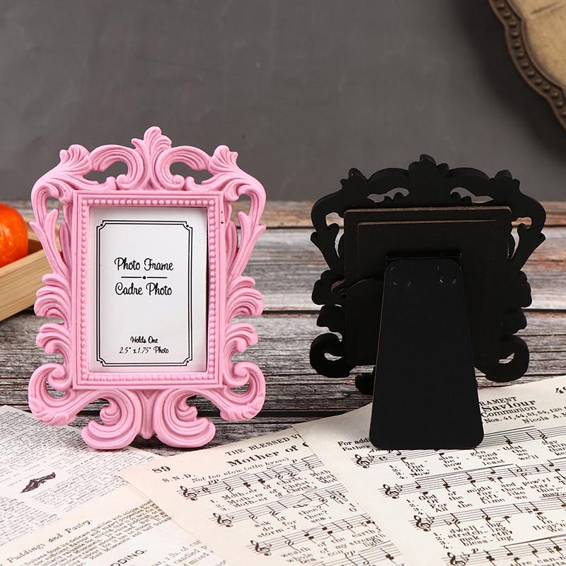 1Pc Vintage Photo Frame Picture Desktop Photo Frame Wedding Photo Frame Family Decoration Desktop Photo List