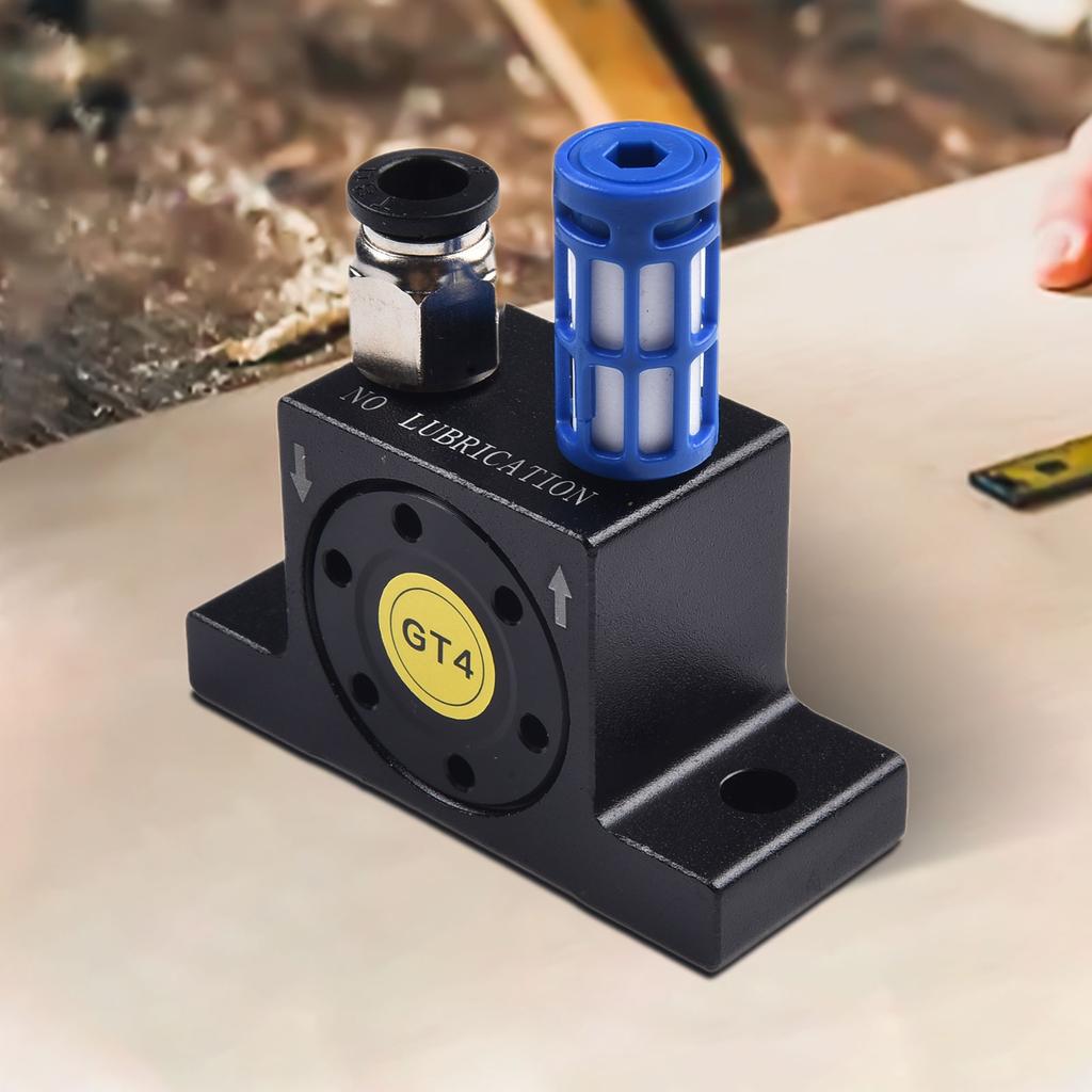 Pneumatic Vibrator Aluminum Alloy Turbine Pneumatic Vibrator Industrial Air PneumaticVibrator GT-04 For Vibrating Table Filter