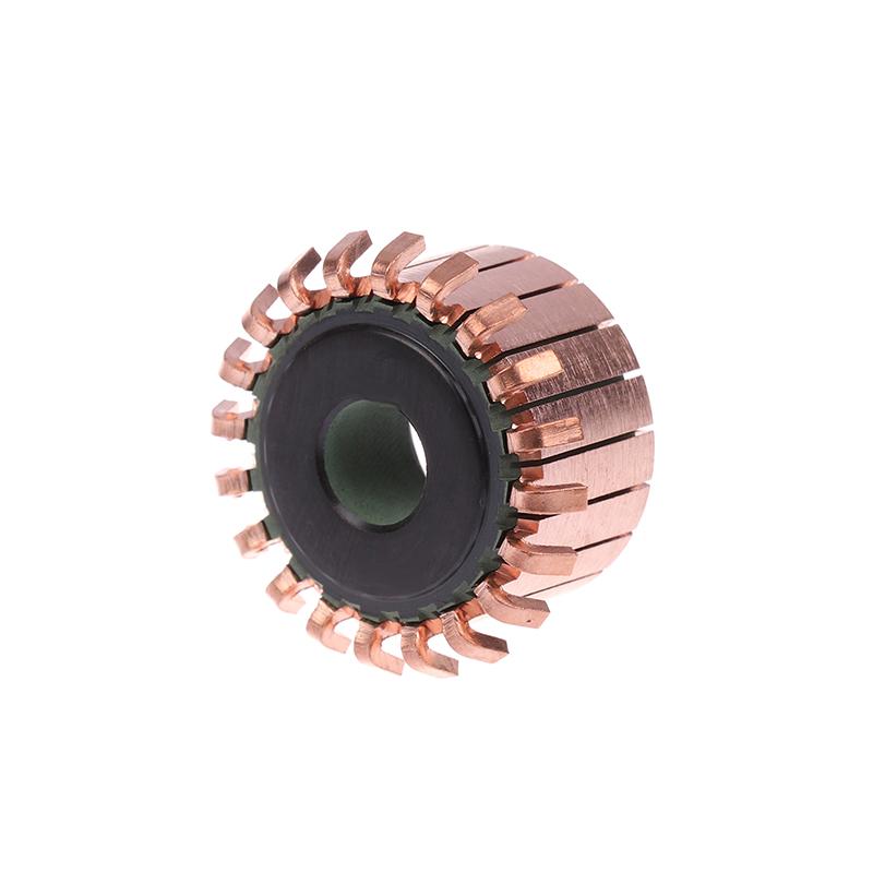 1 Piece Car Air Conditioning Commutator Power Tools 23.5X8X15.1Mm 20P Teeth Copper Hook Type Electrical Motor Commutator