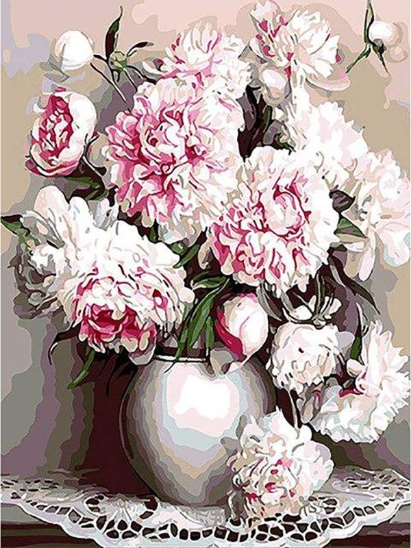 40x50cm Coloring By Number Elf Girl Cartoon Drawing On Canvas Hand Painted Decoration Picture Tiger DIY Christmas Gift