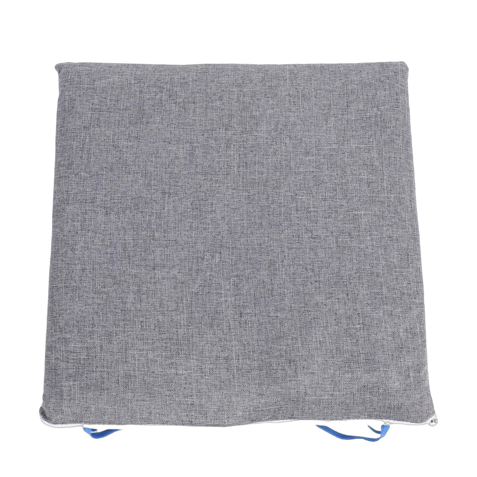 

USB Heated Seat Cushion Grey High Density Foam Heated Seat Pad with 3 Heat Settings Timer for Office Home Camping