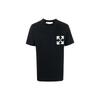 SS22 Solid Color Arrow Logo Crew Neck Short Sleeve T-Shirt Regular Fit Men Tops White OMAA027C99JER01210011001