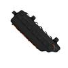 Borsa per Tubo Orizzontale Bici Borsa per Telaio Mountain Bike 2,6L Grande Capacità Impermeabile Tasca Laterale per Snack Accesso Facile Ciclismo