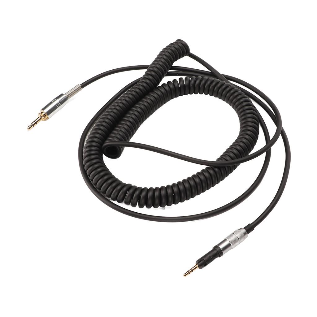 Headphone Coiled Cable HiFi 3.5mm To 2.5mm Stereo Sound Coiled Cable for Sennheiser HD6 HD7 HD8